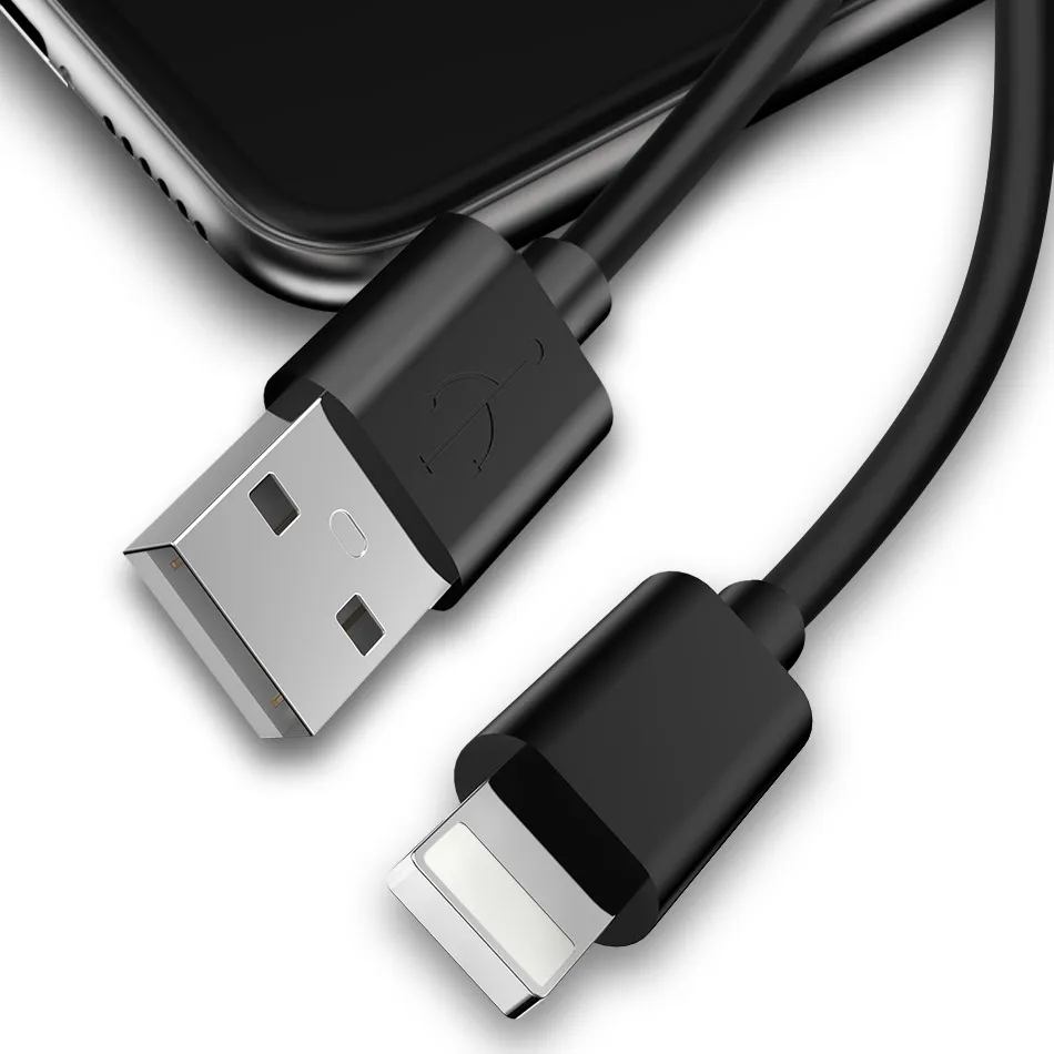 3 шт./лот 2 м USB кабель для iPhone X 8 7 6 6S Plus 5 5s SE быстрая Синхронизация данных зарядный