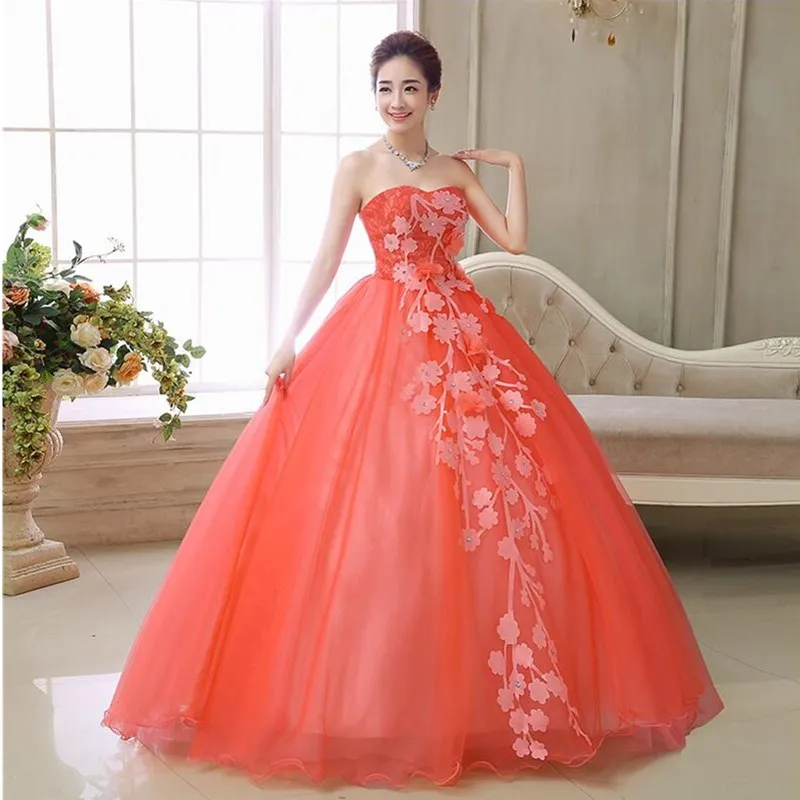 Ruthshen без бретелек Пышное Платье Vestidos сладкий 16 Бальные платья дешевый вечерние платья C аппликацией Новые поступления
