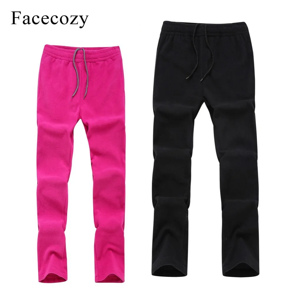Facecozy мужские и женские зимние повседневные спортивные флисовые штаны пара