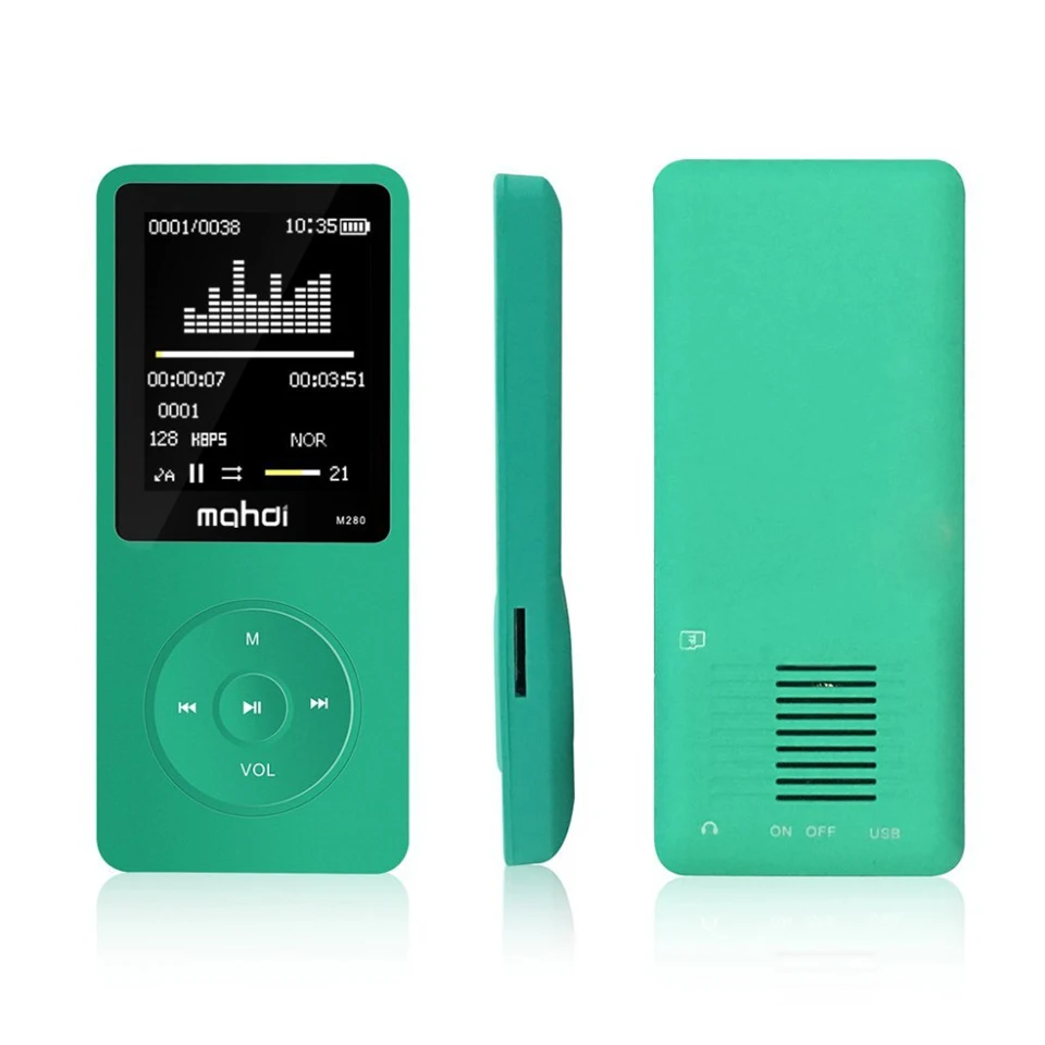Оригинальный Махди M280 мини 8 ГБ MP3 плееры Динамик видео плеер FM Радио Регистраторы