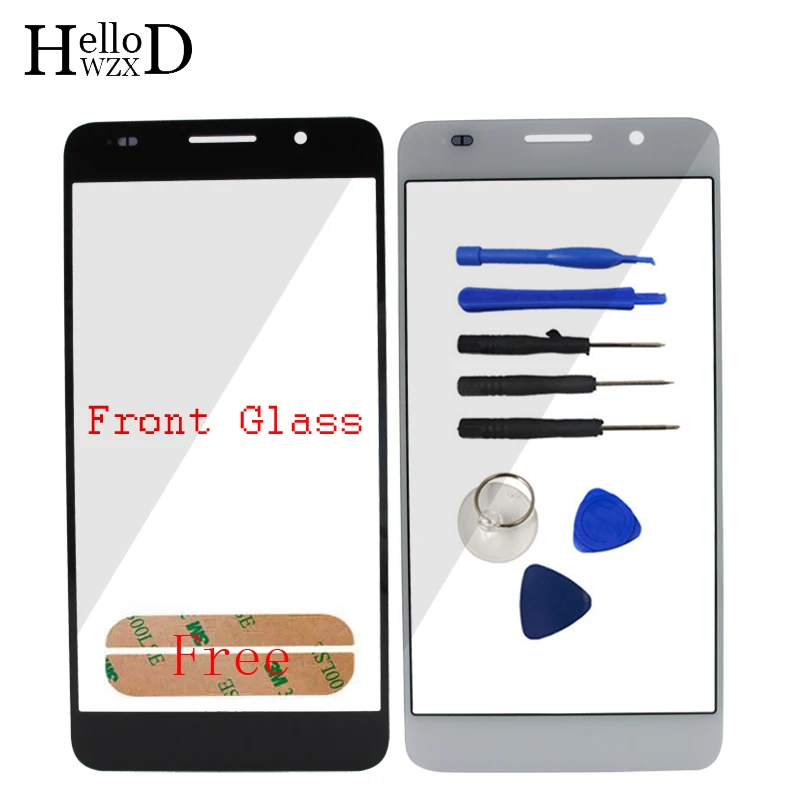 Переднее внешнее стекло для Huawei Honor 6 H60-L03 H60-L01 H60-L02 панель объектива (без