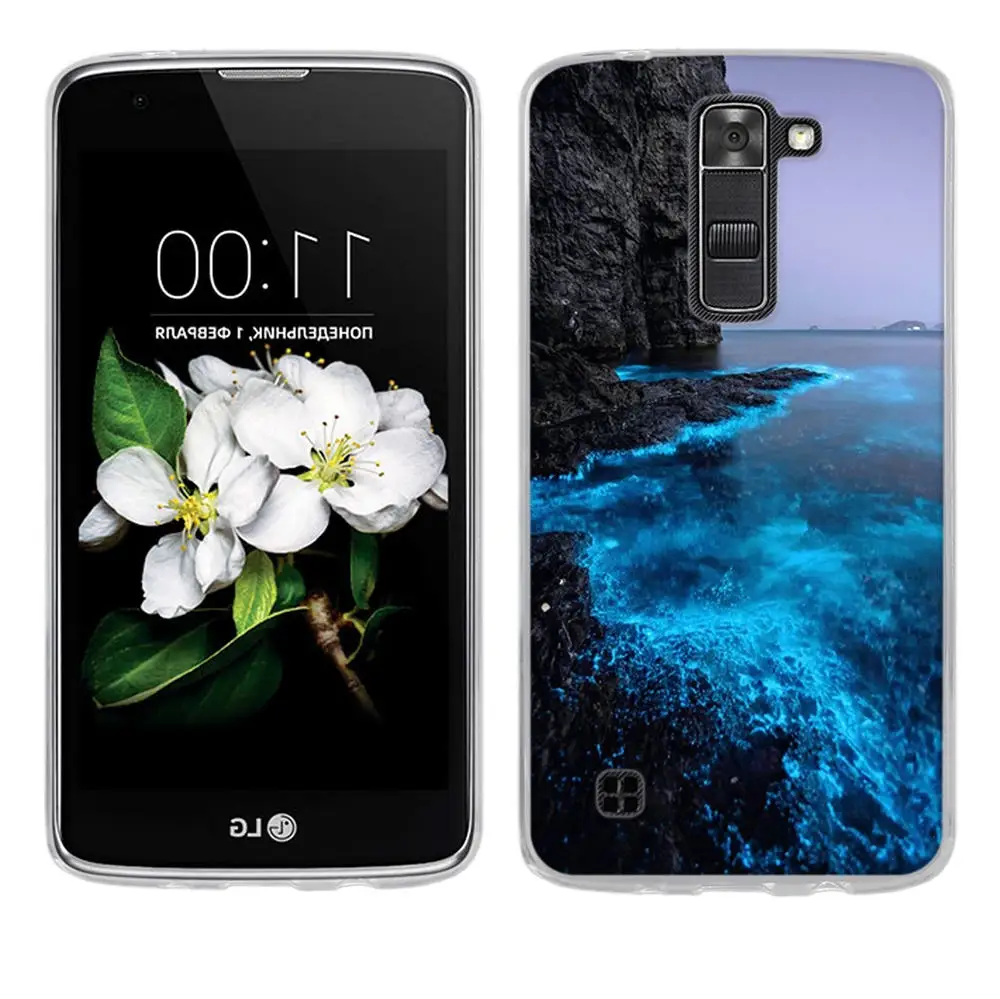 For LG K7 X210 X210DS MS330 Cases Luxury Painted Soft Back Cover Shell Coque Funda for Tribute 5 LS675 Phone Bag | Мобильные