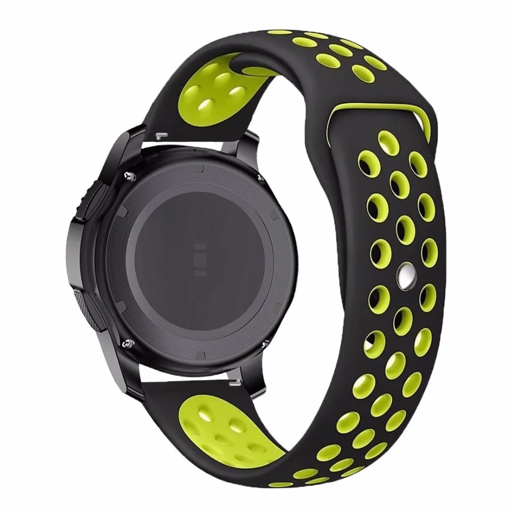 Шестерни S3 Frontier для samsung Galaxy часы активное 46 мм 42 спортивные amazfit bip ремешок huawei watch GT 2 диапазона|Ремешки часов|
