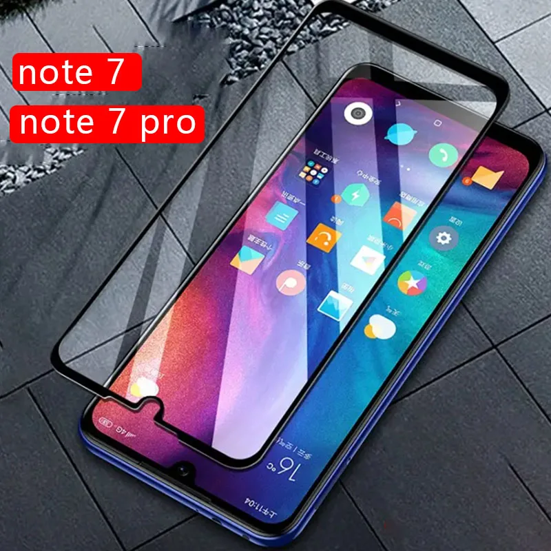 Защитное стекло для Redmi note 7 pro закаленное xiaomi Ksiomi Red Mi not 7pro Защитная пленка