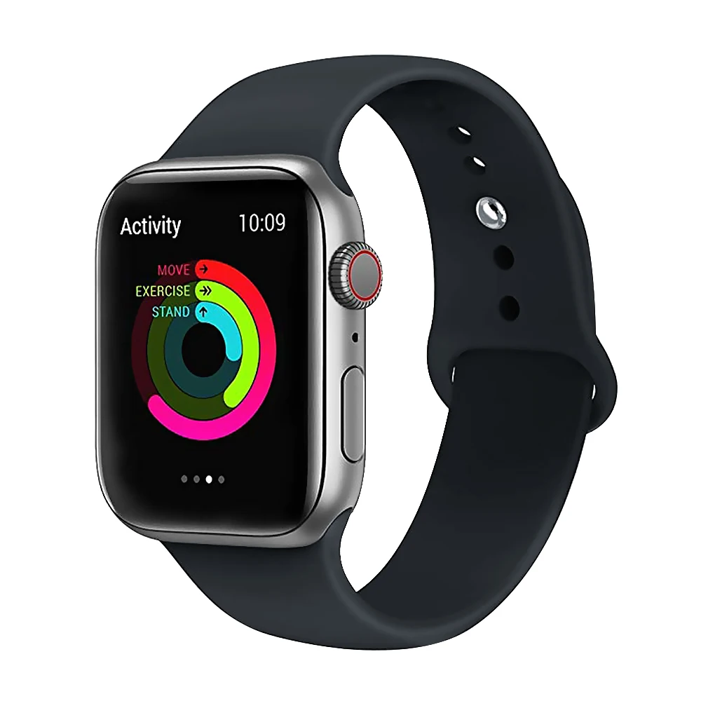 Gray Ремешок для часов apple Watch 5 4 3 band - Цвет ремешка: Gray
