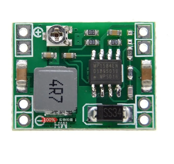 MP1584EN 3A 1 шт Высокое качество 3A Регулируемый DCDC LM2596 LM2596S вход 4 V-35 V Выход 1,23 V-30 В постоянного тока dc понижающий Питание Регулятор модуль - Цвет: MP1584EN 3A