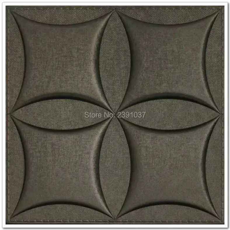Новинка 16 шт. кожаная панель 40*40 см настенная acustic выбор спальни Быстрая