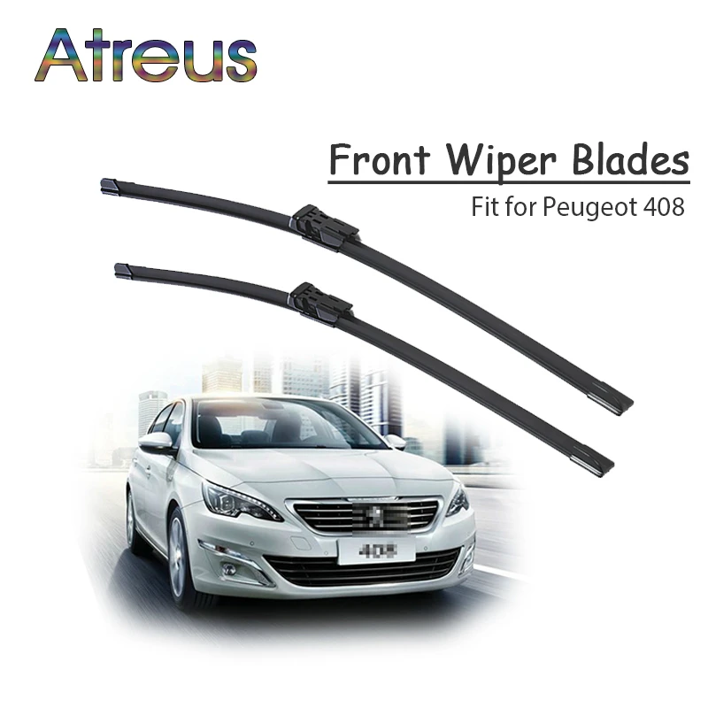 

2 шт., резиновые щетки стеклоочистителя для Peugeot 408 2011 2012 2013 2014