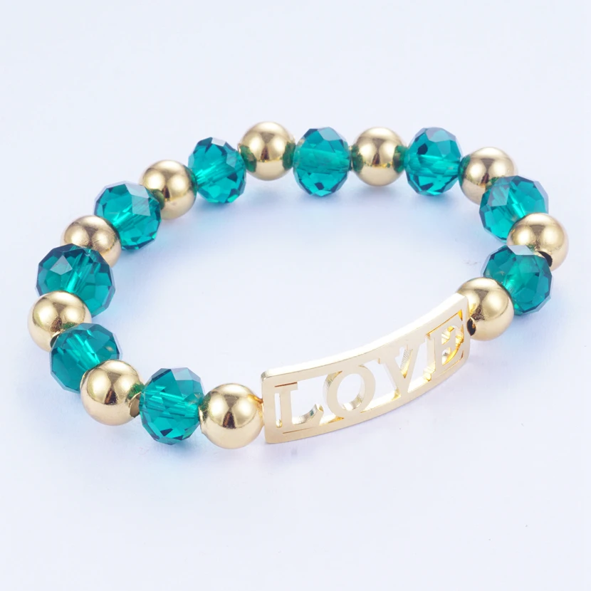 Yunkingdom 3 вида цветов регулируемые браслеты из нержавеющей стали для женщин