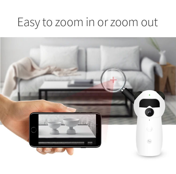 Ip-камера Wifi 1080 p миниатюрный детский монитор аудио Смарт cctv домашней безопасности беспроводной Ipcam широкоугольный, Инфракрасный ночного видения безопасности