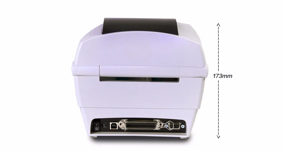 Настольный термопринтер Zebra GK888T для печати этикеток с прямой термопередачей
