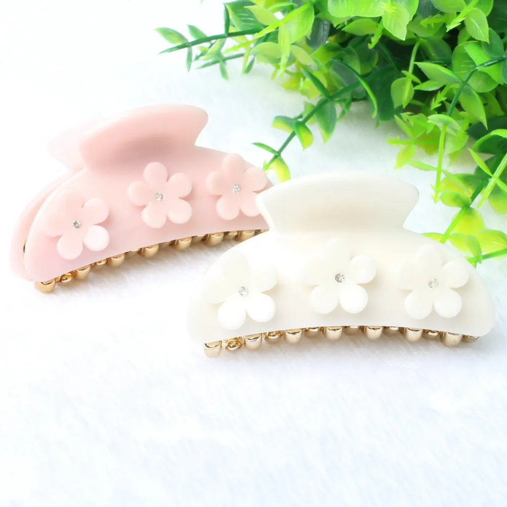 Женская акриловая заколка для волос средней длины 7 см|hair accessories|hair accessories for