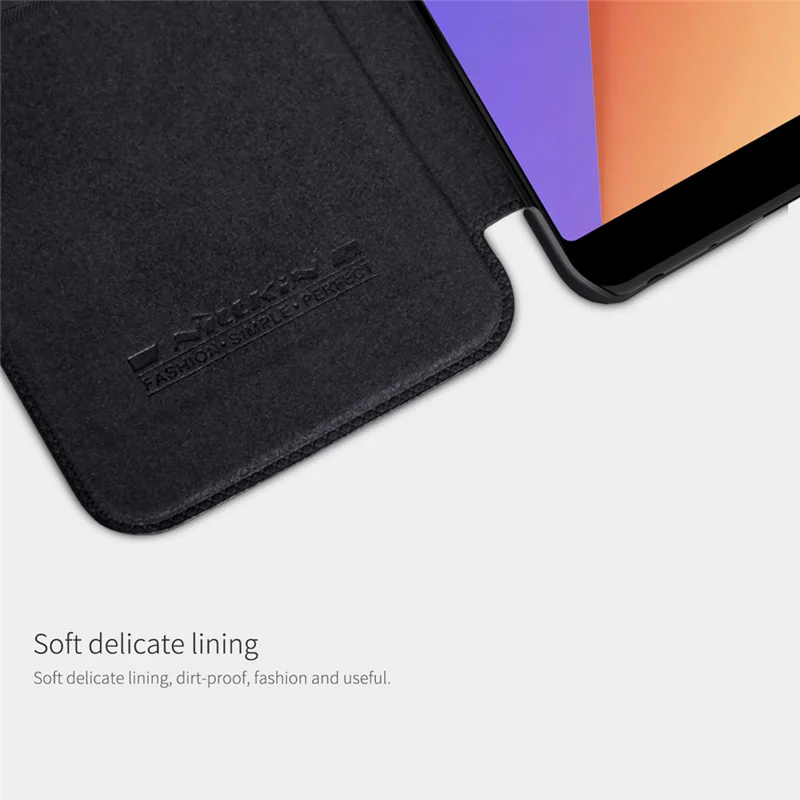 Для Xiaomi redmi note 5 pro Чехол NILLKIN Флип кожаный чехол для Xiaomi redmi note 5 pro чехол умный чехол для телефона функция сна