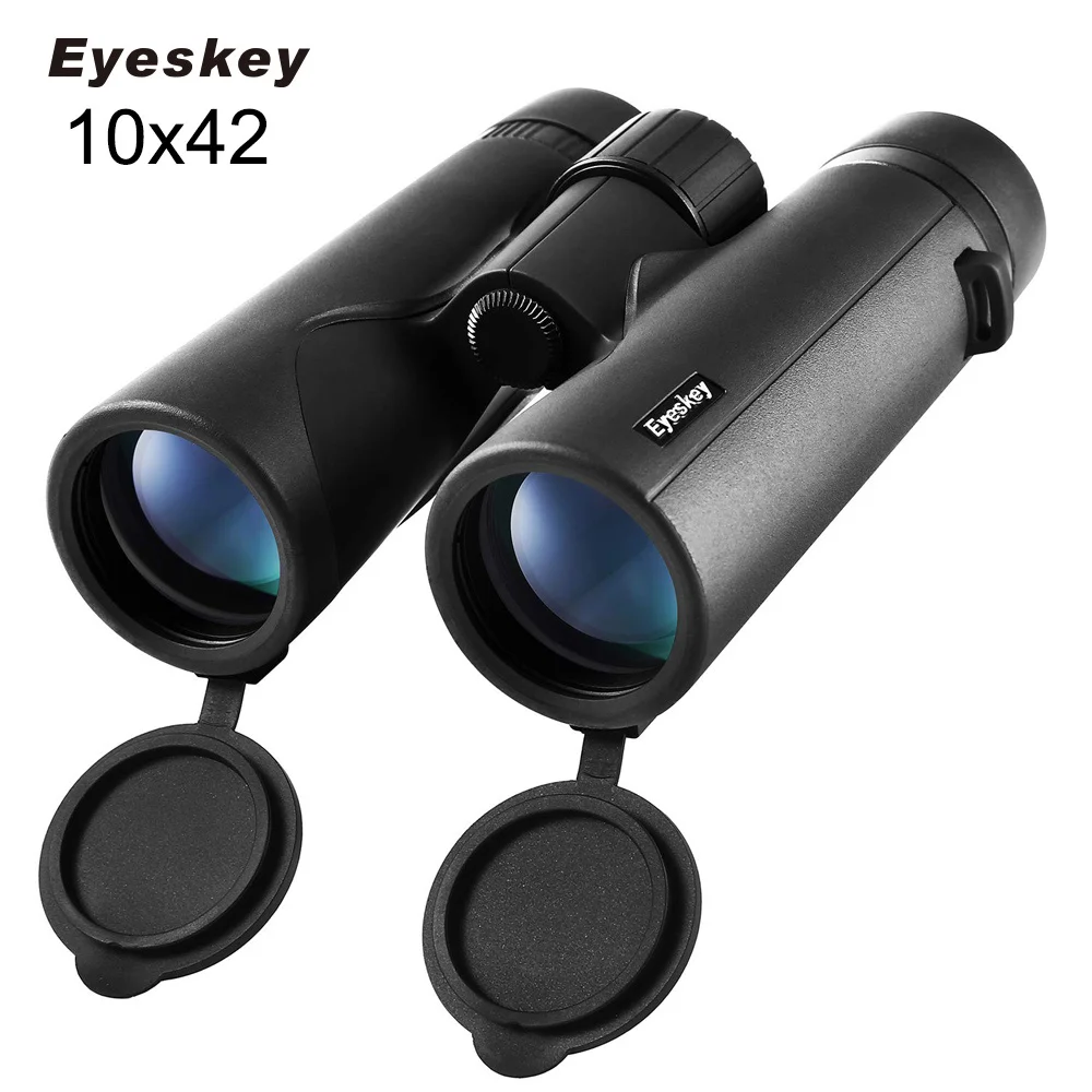 Eyeskey 10x42 IPX7 водонепроницаемый бинокль Bak4 Prism Optics мощный телескоп для кемпинга