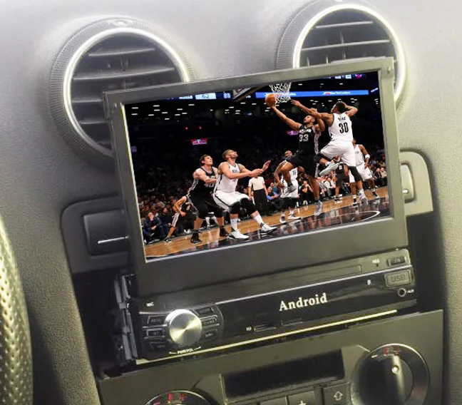 1 Din автомобильный dvd плеер Android 7 &quot1024*600 универсальный для Nissan vw kia Mazda GPS навигации
