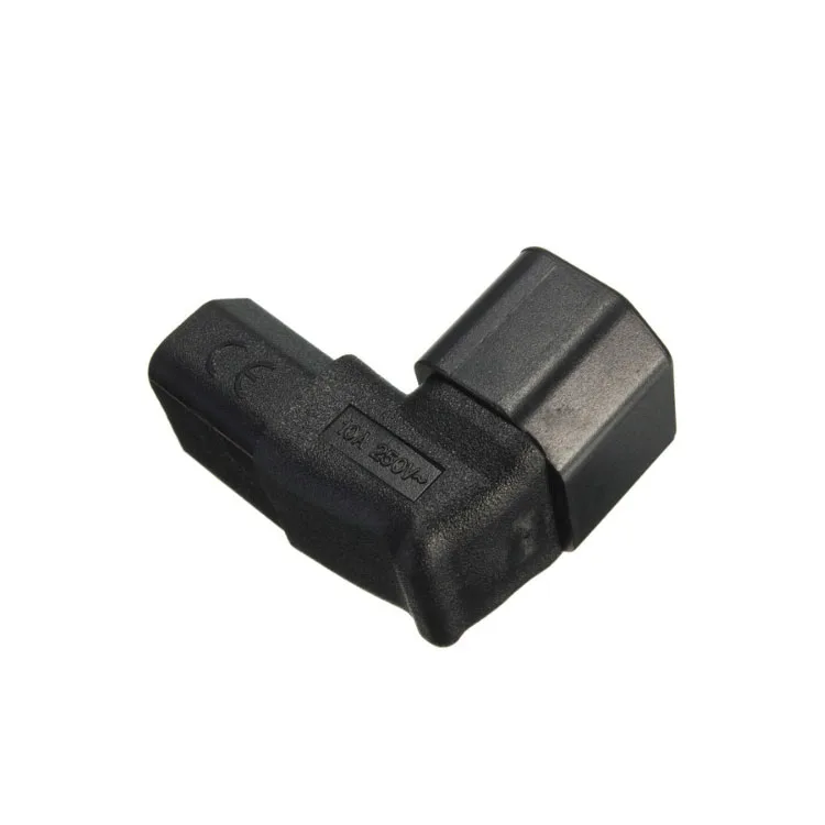 Новый прямоугольный адаптер IEC UP Angled 320 C14 to C13 для Icd настенного крепления