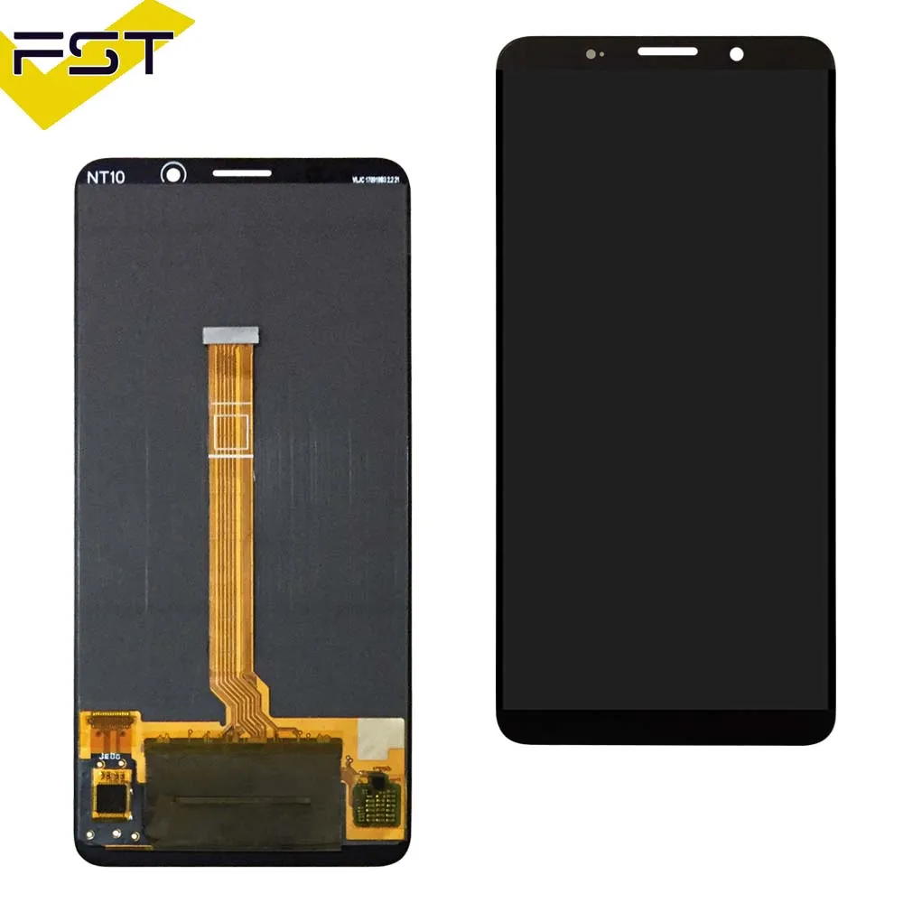 Черный 6 0 'для Huawei Mate 10 Pro BLA L09 L29 ЖК дисплей с кодирующий преобразователь