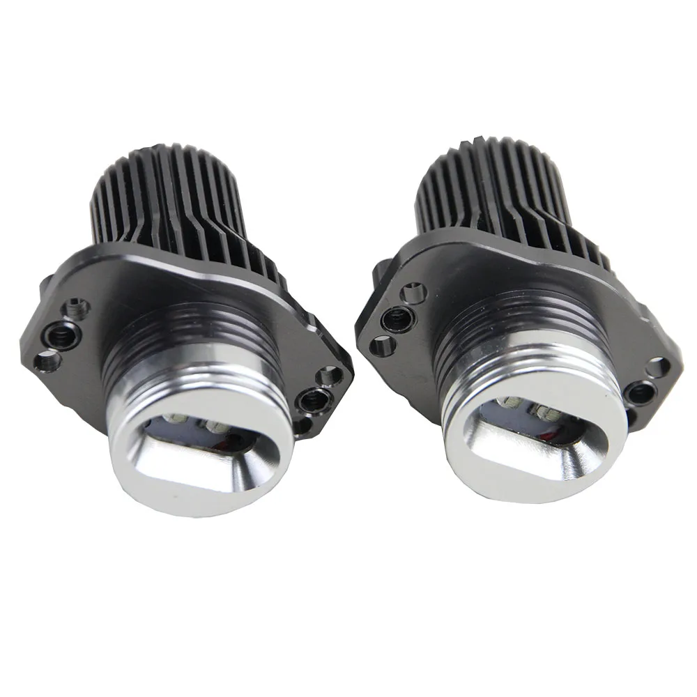 2X 12 Вт WIFI управление RGB CREE чипы светодиодсветодиодный ангельские глазки набор