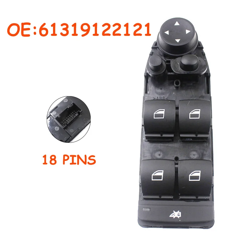 

61319122121 6131-9122-121 Подходит для BMW E70 E71 X5 X6 Автомобильный выключатель питания водители сбоку высокое качество
