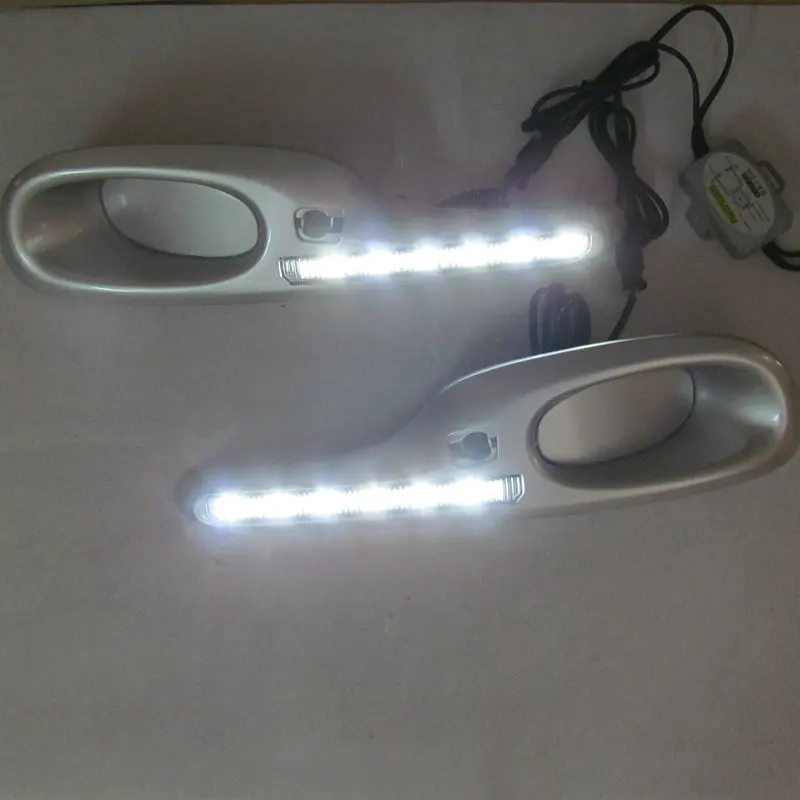 Дневные ходовые огни для стайлинга автомобиля 2 шт./компл. светодиодные дневные