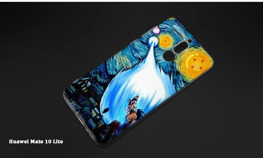Мягкий чехол для задней крышки для huawei Коврики 20 10 P30 P20 P10 Lite Pro P Smart Nova 4 «Жемчуг дракона» с рисунком из аниме «Драконий жемчуг зет» Драконий жемчуг "супер" с веселыми рисунками