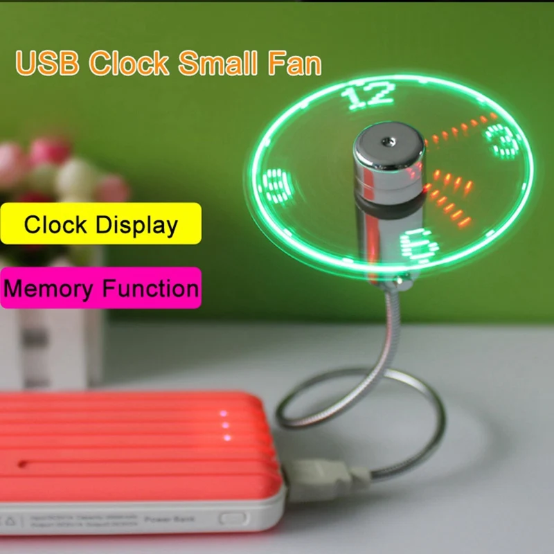 Портативный мини USB вентилятор Портативные гаджеты гибкий гусиная шея