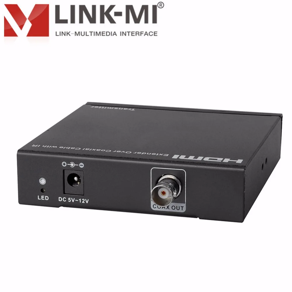 LINK MI LM CX100IR 100 m/328ft HDMI по коаксиальному удлинителю с ИК диапазоном одиночной связи