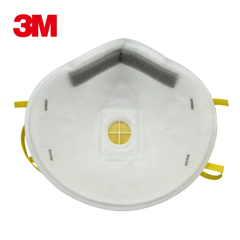 3M, респиратор, 8210 в, маска от пыли, крутой поток, частицы клапана, маска, PM2.5 N95, респираторная защита, Велоспорт, для работы на открытом воздухе