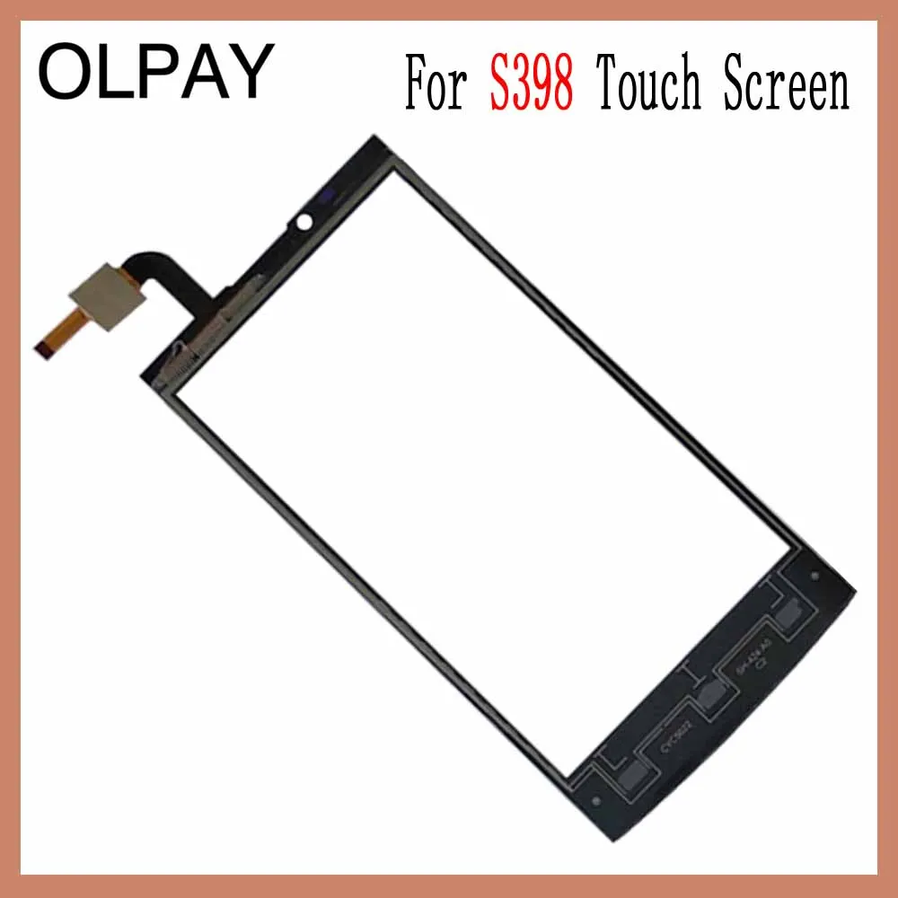 OLPAY 5,0 ''мобильный телефон сенсорный экран дигитайзер для philips S398 S 398 сенсорный экран Стекло сенсор инструменты Бесплатный клей и салфетки