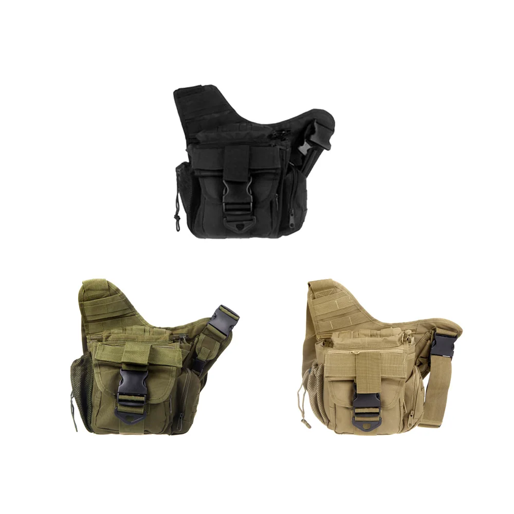 Molle военный тактический наплечный ремень сумка для альпинизма Водонепроницаемая