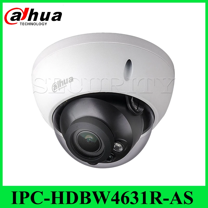 Dahua IPC-HDBW4631R-AS 6MP IP PoE Camera with dahua Logo IK10 IP67 SD Card Slot IR30M Replace IPC-HDBW4433R-AS | Безопасность и