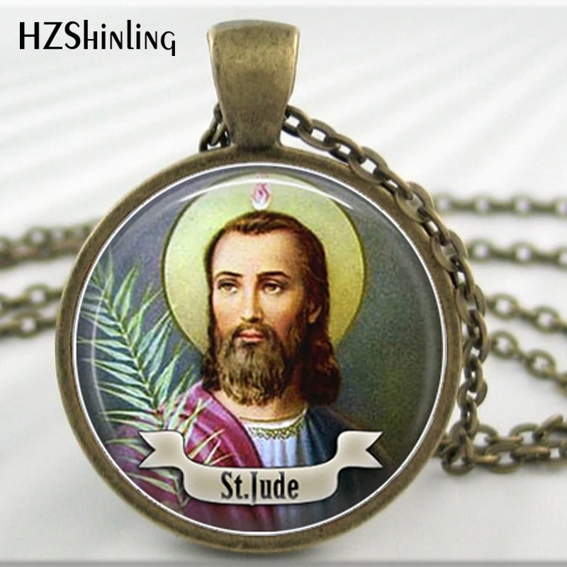 Женское ожерелье с подвеской в виде св. Юди HZ1|photo necklace|pendant necklacenecklaces religious |