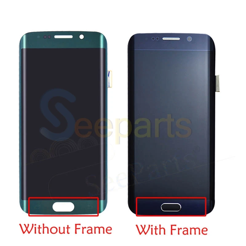ЖК-дисплей 5 1 дюйма для Samsung Galaxy S6 Edge G925 + сенсорный экран G925F дигитайзер в сборе |