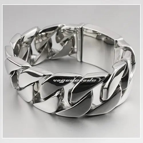 Образец заказа 8 5 &quotкрутой тяжелый мужской Байкерский браслет из нержавеющей