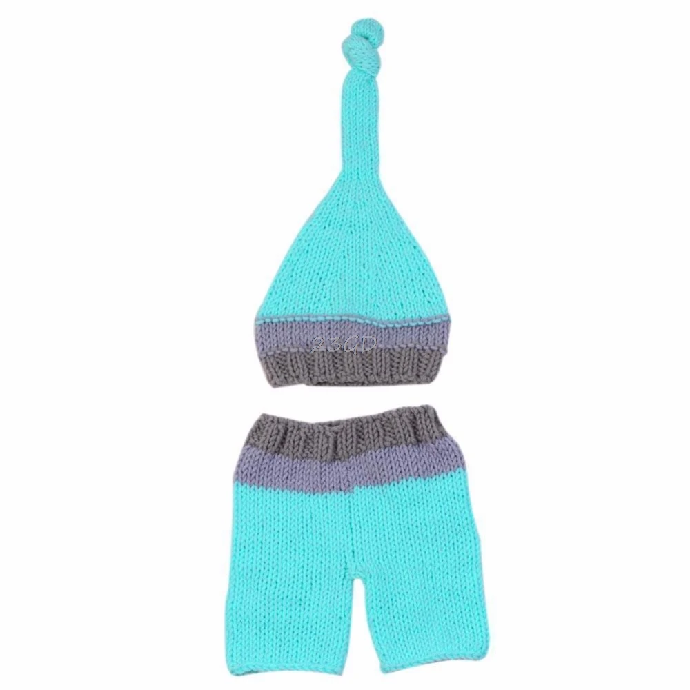 Beautiful Newborn Photo Props Baby Boy Girls Crochet Knit Costume Photography Prop Outfits | Детская одежда и обувь