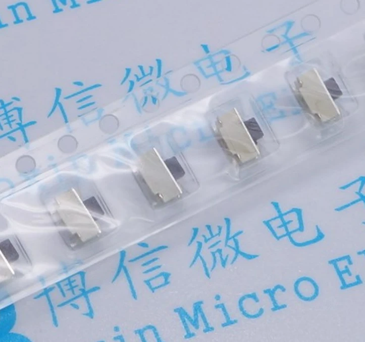 200 шт./лот импортные 2x4x3 5/2*4*3 5 мм микро-smd такт переключатель боковой кнопки MP3 MP4 MP5
