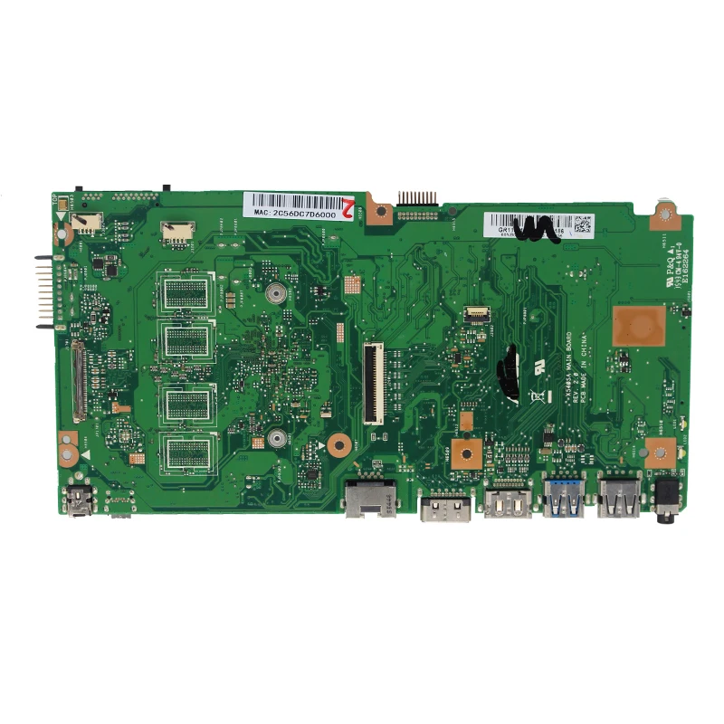 Оригинальная материнская плата для ноутбука ASUS X540S X540SA X540 F540S MB N3050 2G RAM REV: 2 0 100%