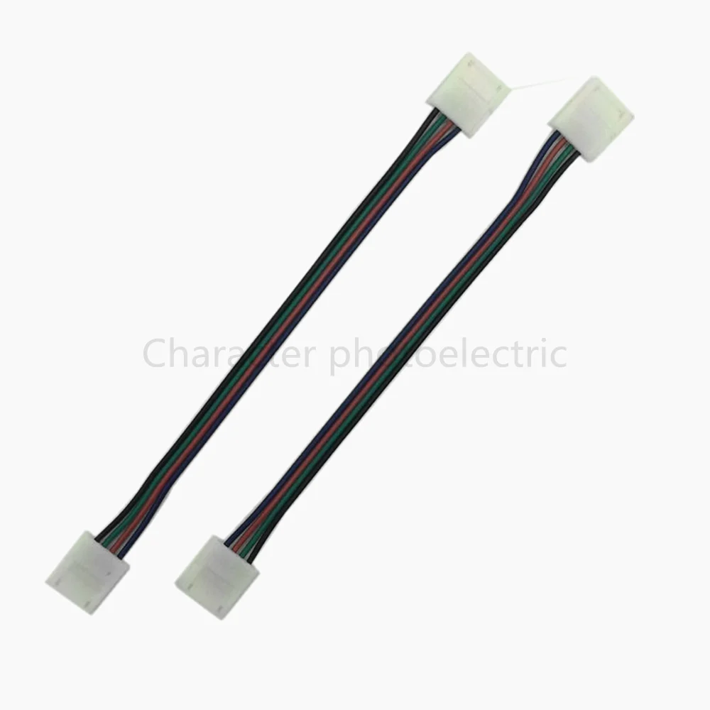 5 10 20 50 шт./лот. RGB Светодиодная лента 2 разъема 4 контакта мм бесплатный сварочный