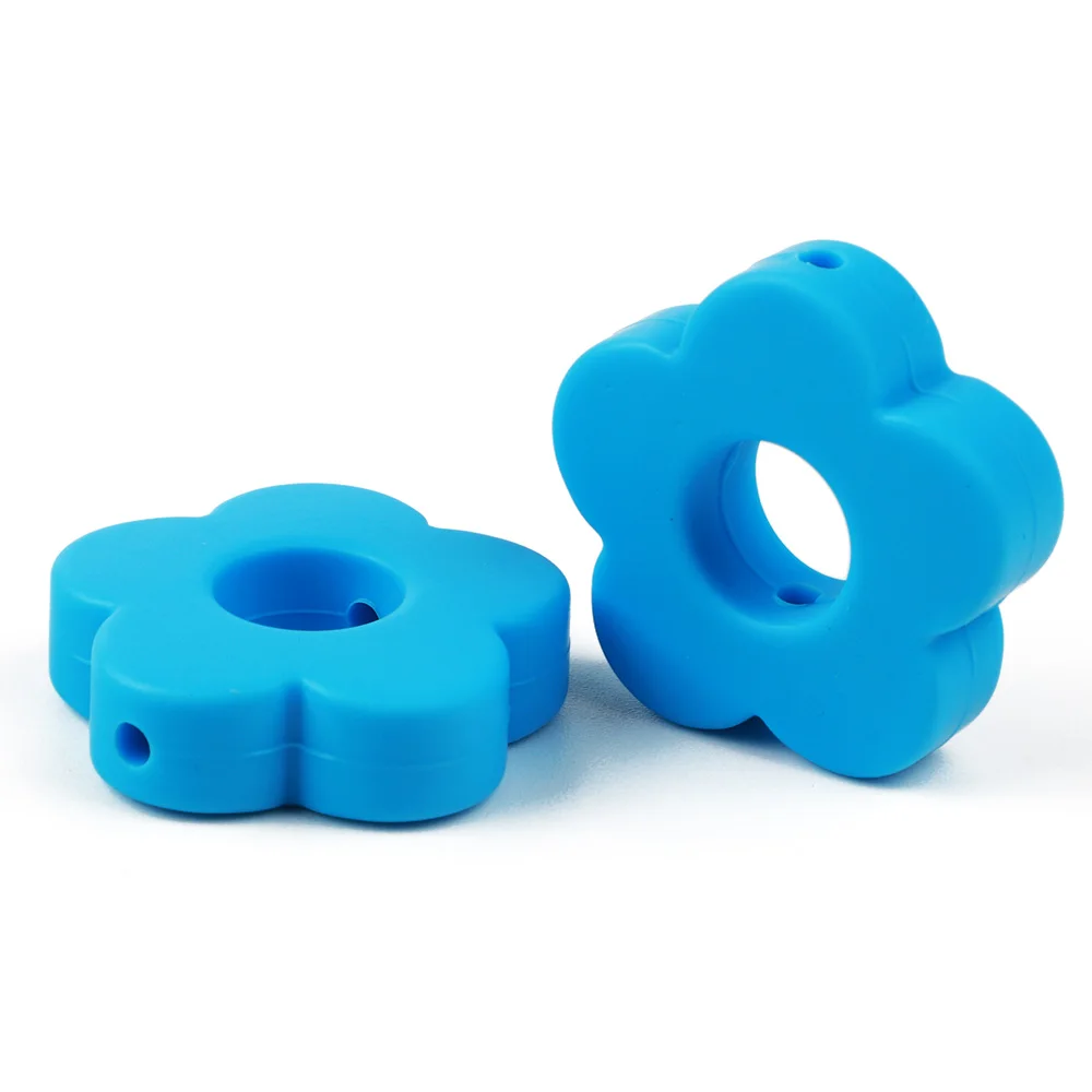 TYRY.HU 3pc Food Grade Silicone Beads Cute Koala Raccoon Fox Rodent Silicone Teether Baby Teething Toy DIY Pacifier Chain tool - Цвет: TYT009-07