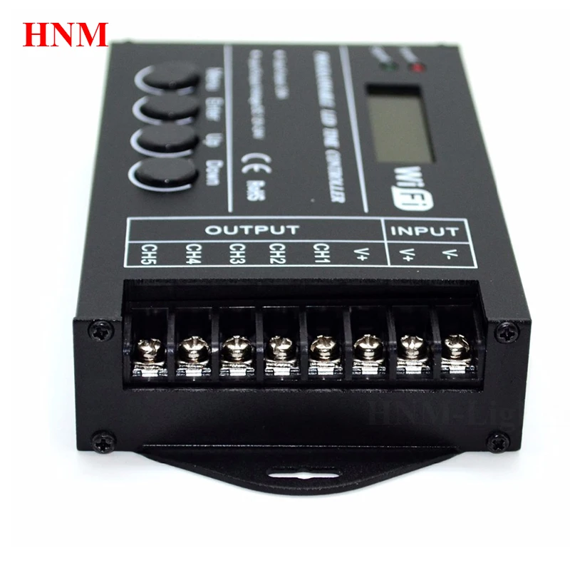 New WiFi TC421 Time Programable RGB LED Controller Dimmer TC420 DC12V 24V 5Channel Total Output 20A Aquarium Lighting Timer | Лампы и
