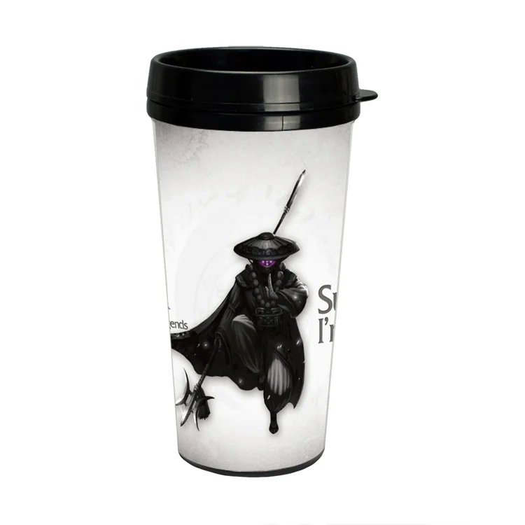 Бесплатная доставка кружка для путешествий 450 мл рекламы сделай сам Лига Легенд