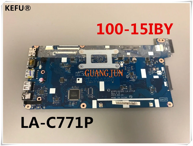 Материнская плата KEFU для ноутбука Lenovo 100 15IBY AIVP1/AIVP2 быстрая доставка|laptop motherboard|lenovo