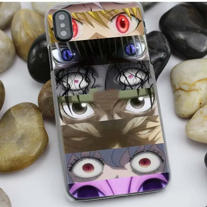 Чехол Hisoka Hunter Аниме для iPhone XS Max XR X или 10 6 6S 7 7S 8 Plus 5S SE 5 4S 4 5C Жесткий прозрачный пластиковый PC Coque Cover 11 Pro