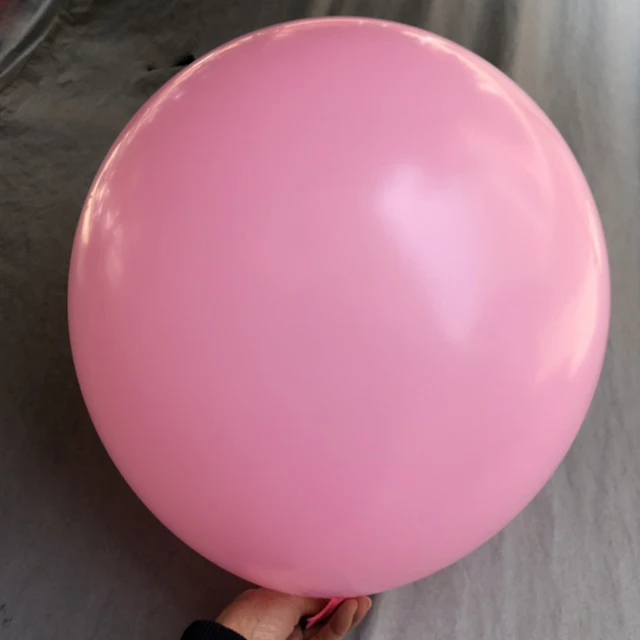 Pink 10 шт Свадебные украшения большие латексные шары для рождественского события надувные шары для дня рождения надувные шары для вечеринки(надувные 18 дюймов/45 см - Цвет: Pink