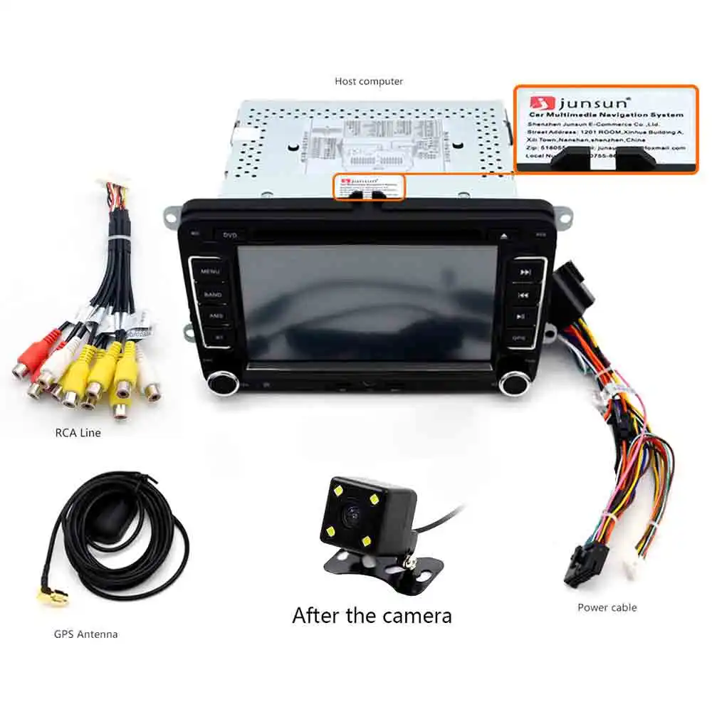 2 Din автомобильный DVD мультимедийный плеер Сенсорный экран WiFi радио FM AM c gps