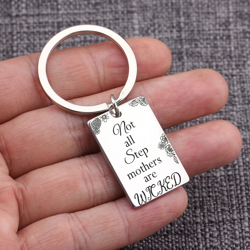 Не все шаг матери нечестивое принятие Keepsake семейный Подарок Брелок сувенир для