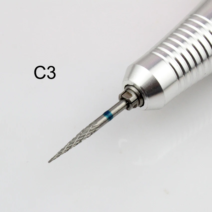 Tignish 1 шт. 3/32 ''Вольфрамовая сталь Сверло для ногтей УФ Гель лак удаления