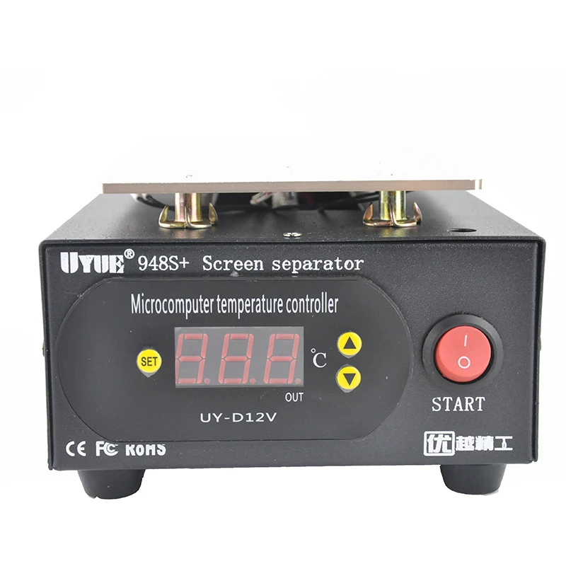 Горячая UYUE 948S+ ЖК-сепаратор машина для ремонта экрана Встроенный насос вакуумный комплект для IPhone для samsung+ подарок
