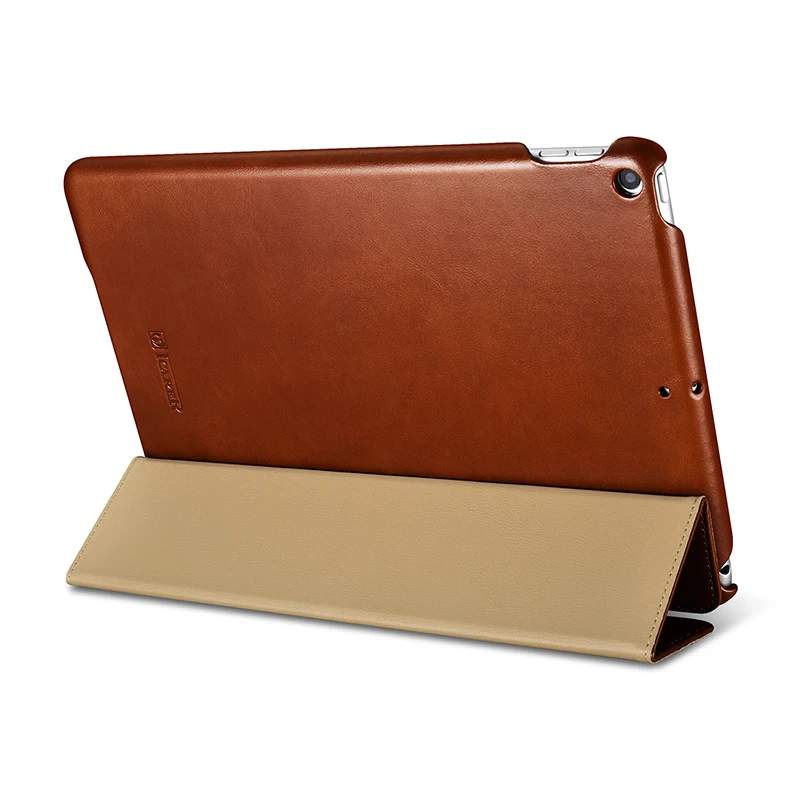 ICARER для iPad Air чехол, винтажный флип-чехол из натуральной кожи, умный чехол для iPad Air 3, защитный чехол-подставка