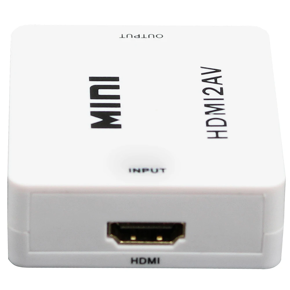1 шт. HDMI к RCA AV/CVBS композитный аналоговый AV аудио/видео адаптер конвертер для